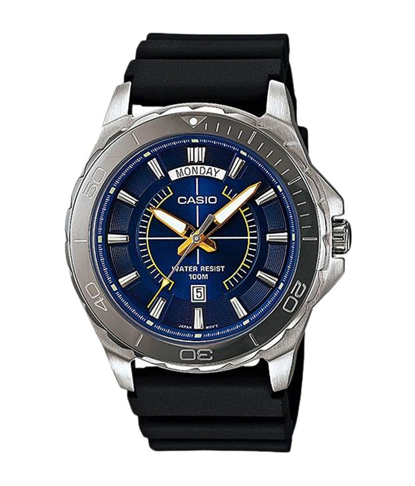 casio sheen blue dial