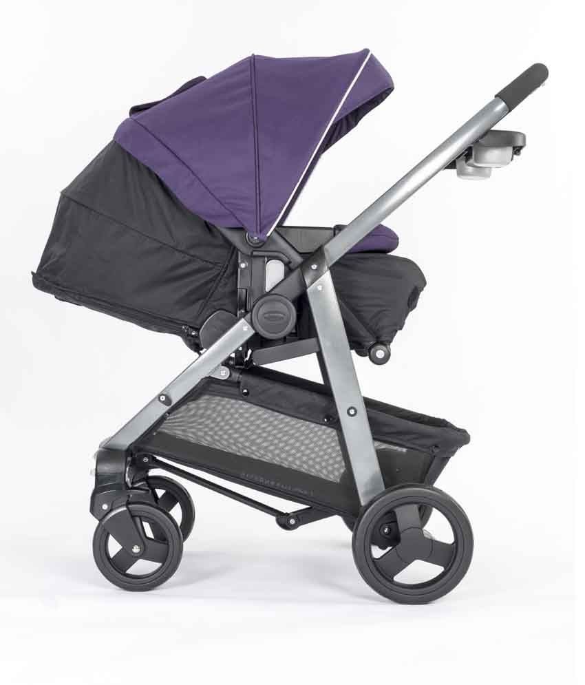graco stroller purple