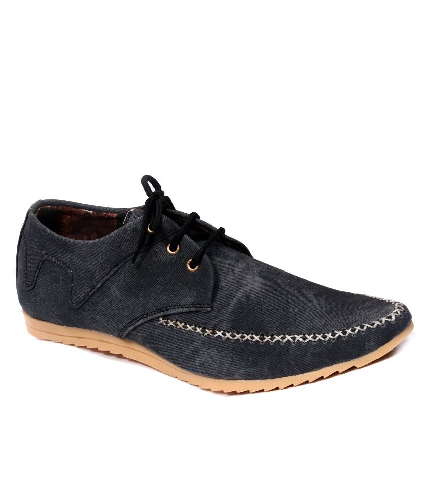 Shoe Day Black Casual Shoes