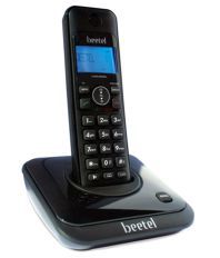 Beetel X63 Cordless Landline Phone - Black
