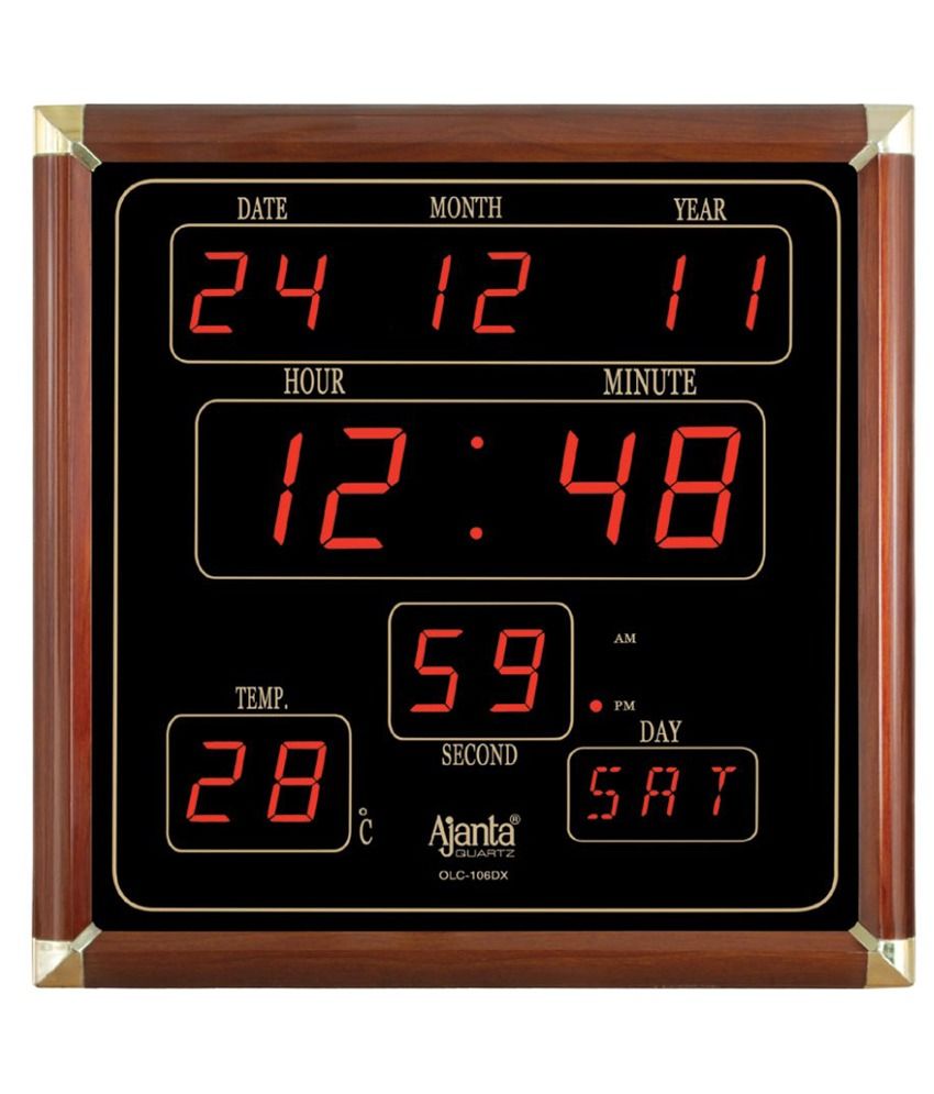 ajanta digital watch time setting