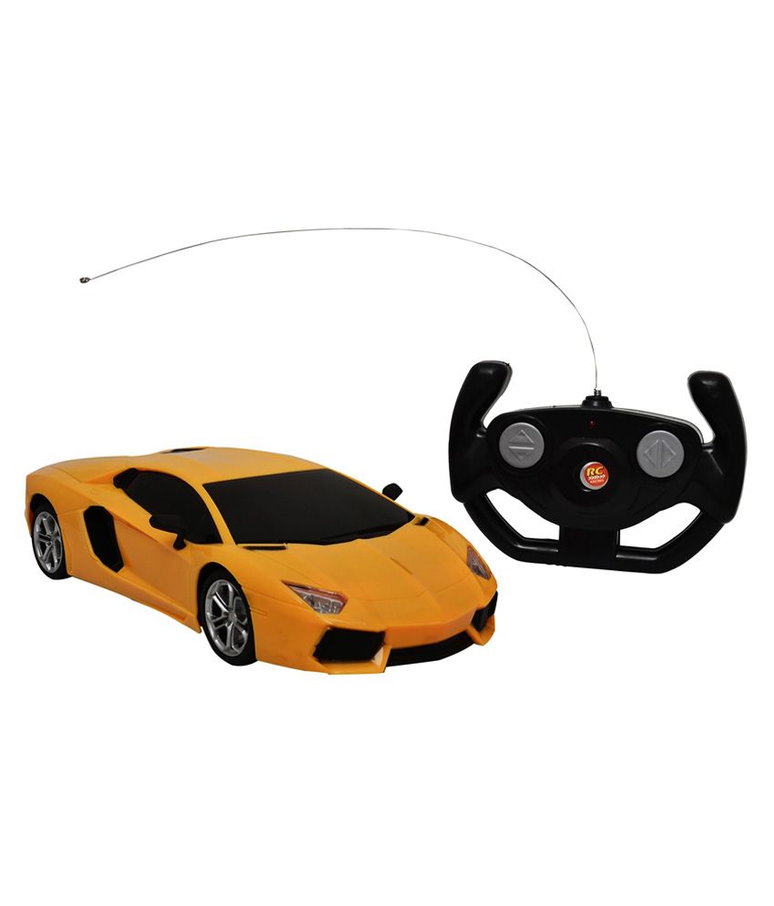 yellow remote control lamborghini