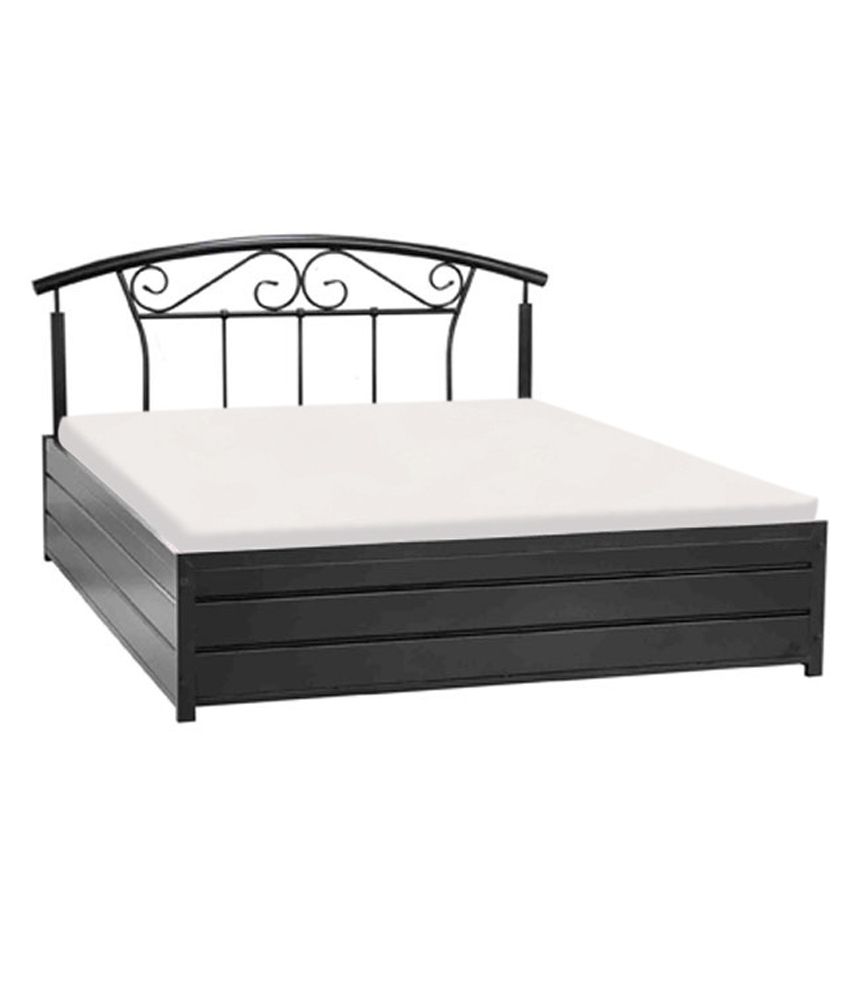 Double Bed with Hydraulic Storage in Black Buy Online Rs./ Snapdeal