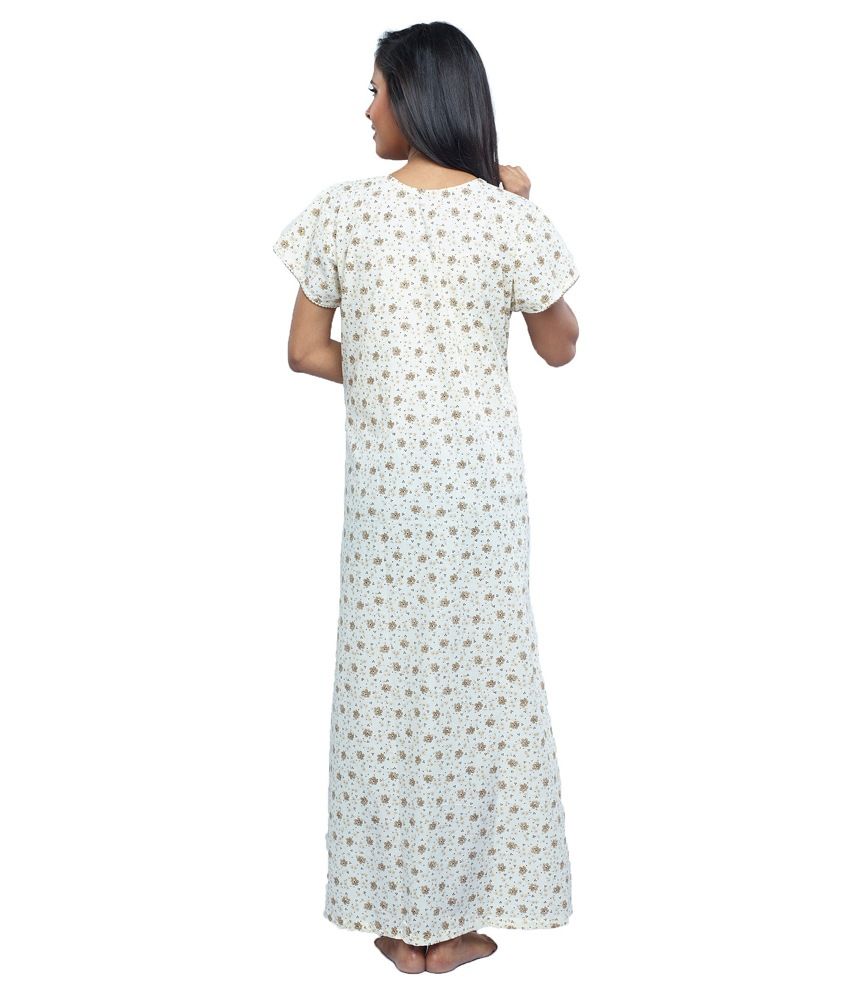 Buy Juliet Multi Cotton Nighty Online At Best Prices In India Snapdeal