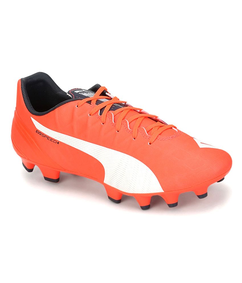 puma orange shoes
