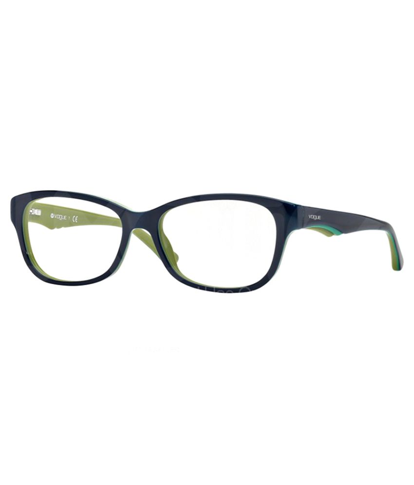 Vogue Black & Green Non Metal Eyeglasses Frame For Women ...