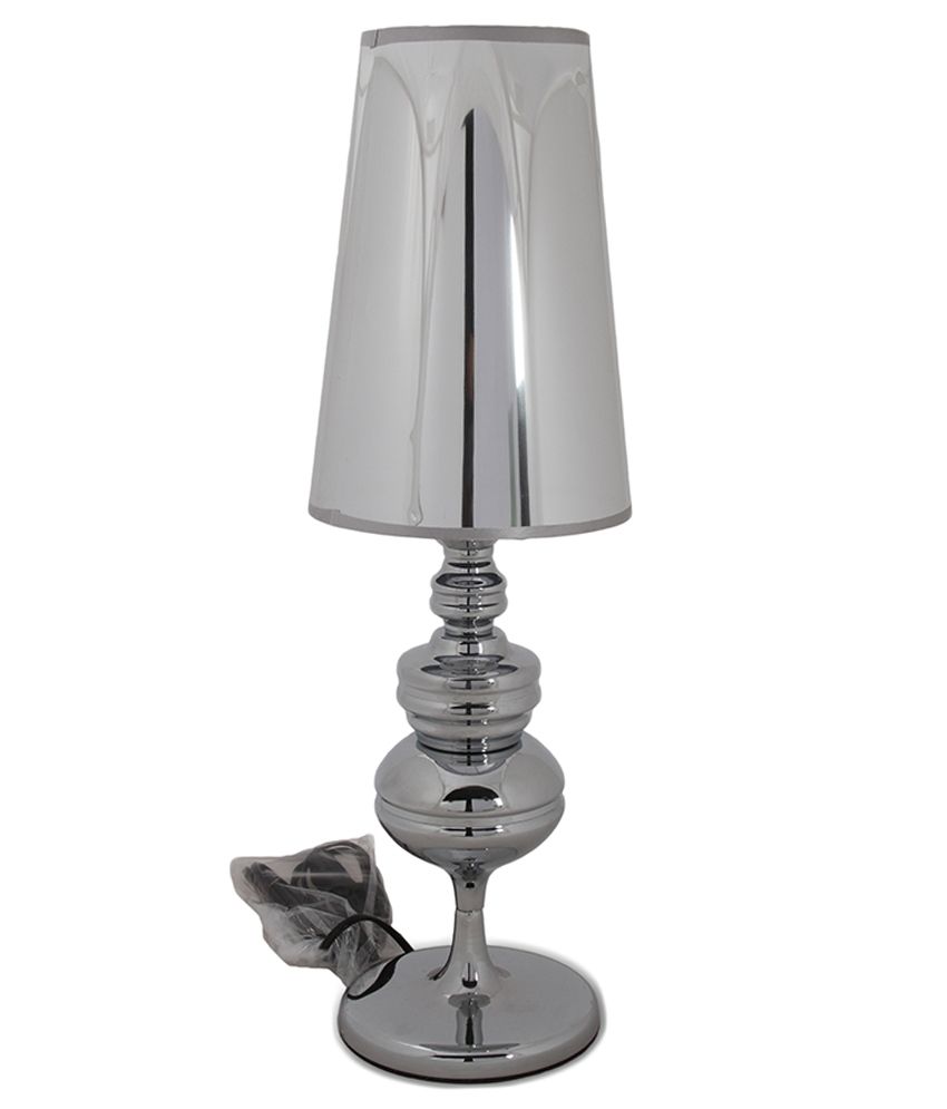 Vishal Props Silver Stainless Steel Table Lamp Buy Vishal Props Silver