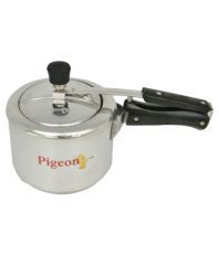 Pigeon Silver Aluminium Induction Base 3 Ltr Pressure Cooker