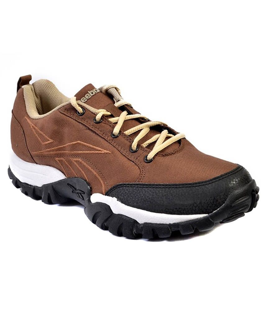 reebok sneakers brown