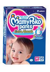 Mamy Poko Pants M 56Pcs-Pack of 2