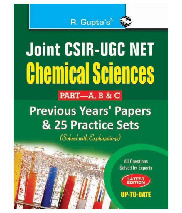 Joint CSIR UGC NET JRF Chemical Sciences PART A B C Previous