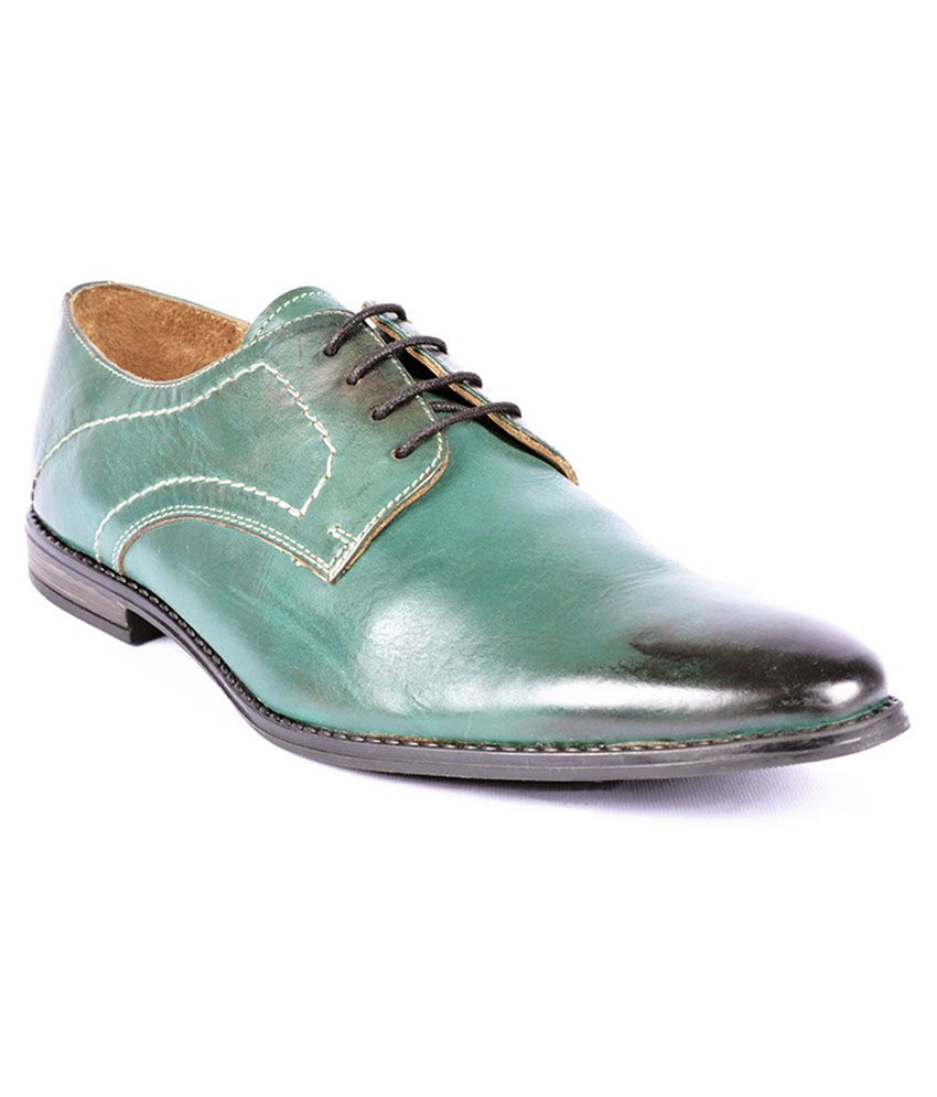 green tuxedo shoes