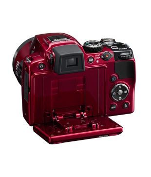 Nikon Coolpix P500 12.1MP Point & Shoot Camera (Red)