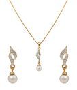 Oleva Charming Gold Plated Pendant Set