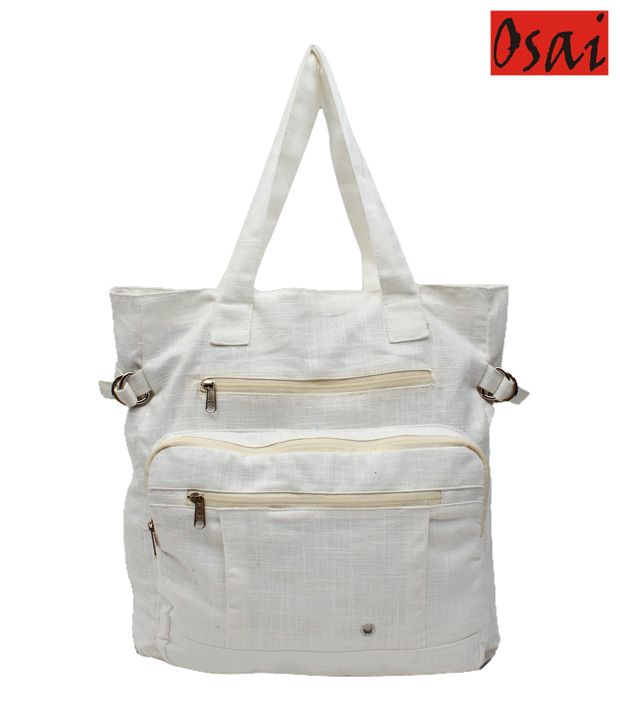 Osai Classy White Handbag