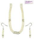 Niharikaa Pearls Delight Combo Necklace Set