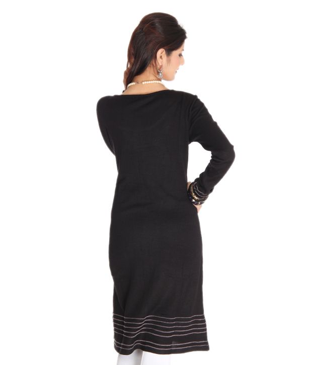 W Black Ethnic Kurta