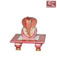 Craft N Craft Marble Ganesha On Chowki