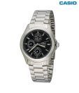 Casio Black & Steel Watch