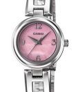 Casio Pretty Pink & Silver Watch