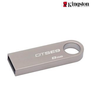 Kingston Data Traveler 16GB SE9 Pen Drive (Steel Body)