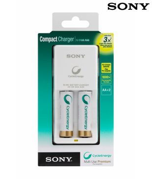 Sony HW2KN -SONY  HIGH CAPACITY CHARGER (2PCS) 2100 MAH