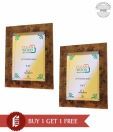 Cleanwood Brown Polystone Photo Frame