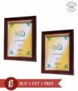 Cleanwood Unique Dark Brown Polystone Photo Frame