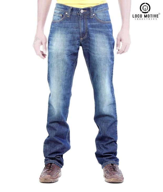 Locomotive Smart Dark Blue Jeans