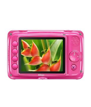 Nikon Coolpix S30 Point & Shoot Digital Camera (Pink)