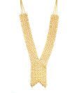 Molcha Classy & Vibrant Golden Necklace