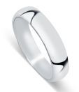 Revlis Elegant Silver Band Ring