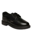 Bata Scout Black School Shoes