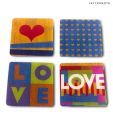 Love Coasters (Set of 4 coasters)