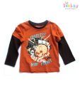 Beebay Orange Full Sleeved T-Shirt For Kids