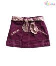 Beebay Pink Denim Skirt For Kids