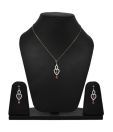 Aiva Dainty Sterling Silver Pendant Set