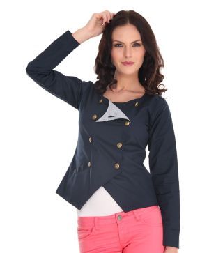 Belle Fille Incredible Navy Blue Jacket