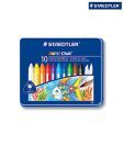 STAEDTLER Noris Club Triplus Wax Crayons (Pack of 10 Colors)