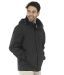 Quechua Arpenaz 300 Black Hiking Rainwear Jacket