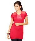 Adam n Eve Red Sequined Top