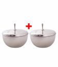 Polo 2 Pcs Polo Stainless Steel Bowl Set