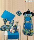 Swayam Vibrant Blue 8 Pcs Kitchen Set