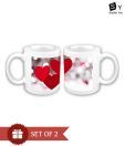 Stylish.You Hearts Coffee Mug Set - 2 Pcs