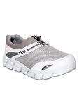 Rocks White & Grey Casual Shoes