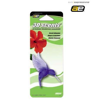 Auto Expressions - 3d Humming Bird - Fresh Blooms
