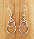 Designer Silver Opulent Citrine Adorned Silver Earrings