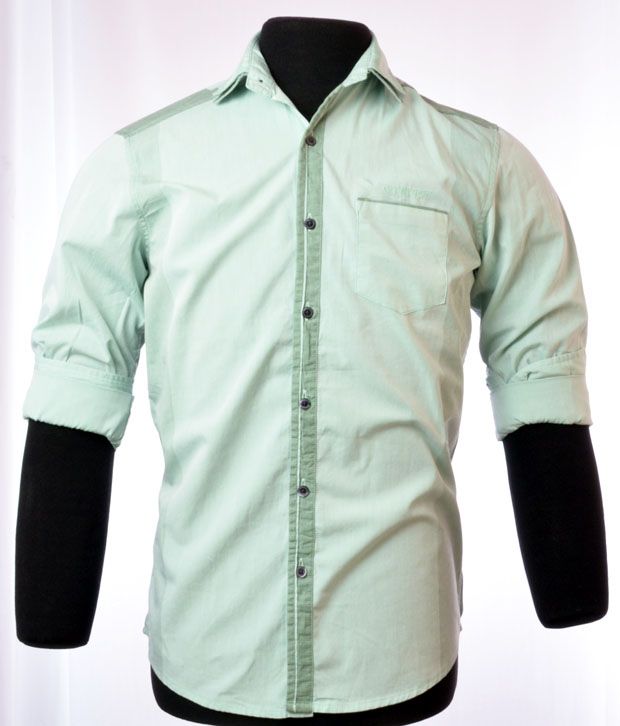 So Design Light Green Shirts