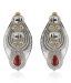 Kriaa Exquisite Design CZ Hanging Earrings