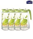 Lock & Lock Herb Design Lime Green 1.7 Litre Water Pitcher